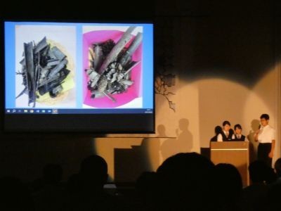 1年総合（竹炭づくり）