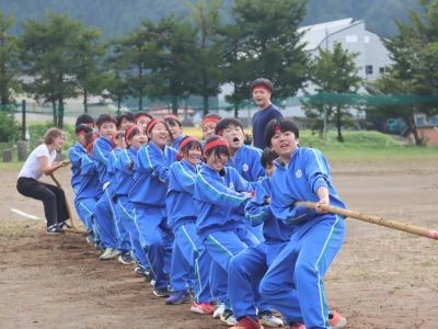 ミニ運動会（綱引き）